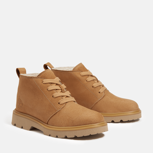 Timberland Rowan Way Warm-Lined Chukka Boot Brown Nubuck Women'S