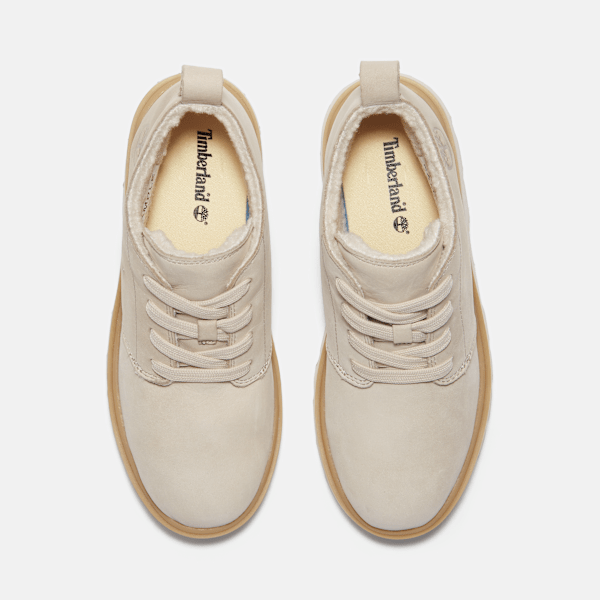 Timberland Rowan Way Warm-Lined Chukka Boot Light Taupe Nubuck Women'S