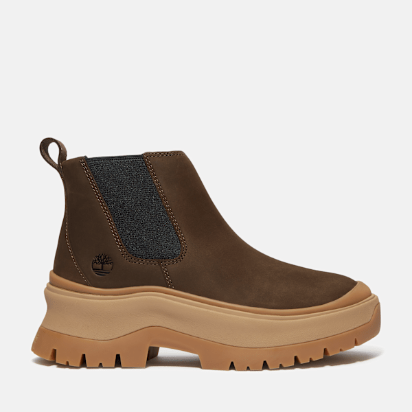 Timberland Roxie Lane Chelsea Boot Dark Brown Nubuck Women'S