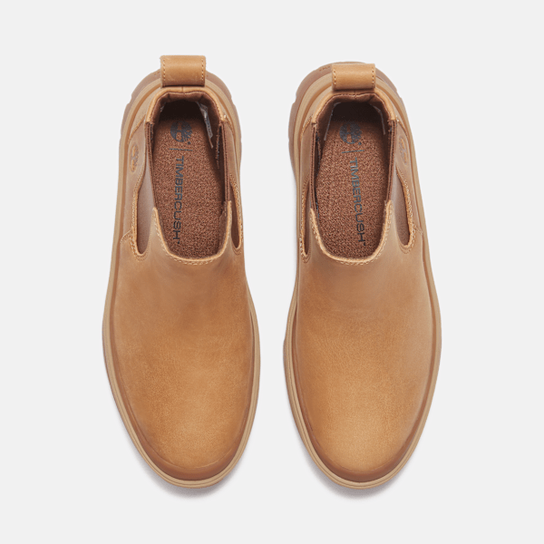 Timberland Roxie Lane Chelsea Boot Medium Brown Full-Grain Women'S