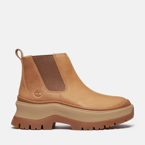 Timberland Roxie Lane Chelsea Boot Medium Brown Full-Grain Women'S