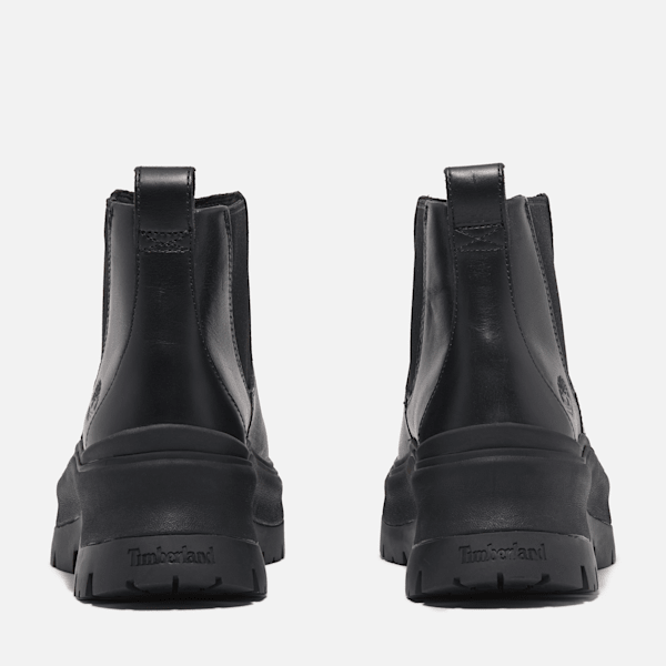 Timberland Roxie Lane Mid Chelsea Boot Black Full-Grain Women'S
