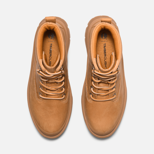 Timberland Roxie Lane Mid Lace-Up Boot Wheat Full-Grain Women'S