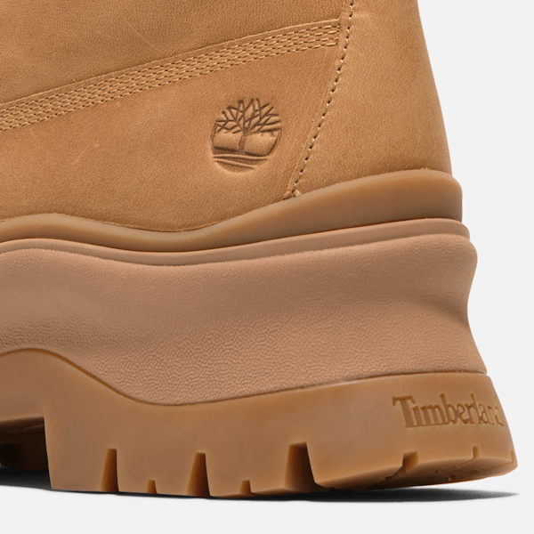 Timberland Roxie Lane Mid Lace-Up Boot Wheat Full-Grain Women'S
