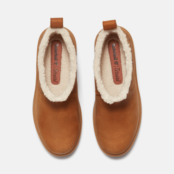 Timberland Stone Street Warm-Lined Platform Boot Rust Nubuck Women'S