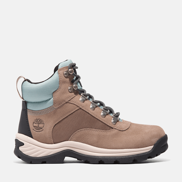 Timberland White Ledge Waterproof Hiking Boot Taupe Gray Women'S