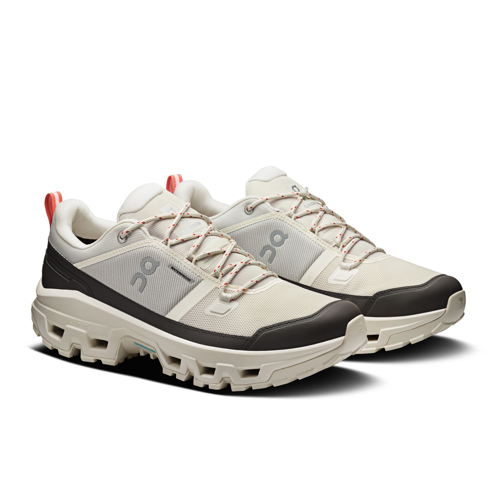 On Cloudrock Low Waterproof Ivory Ivory