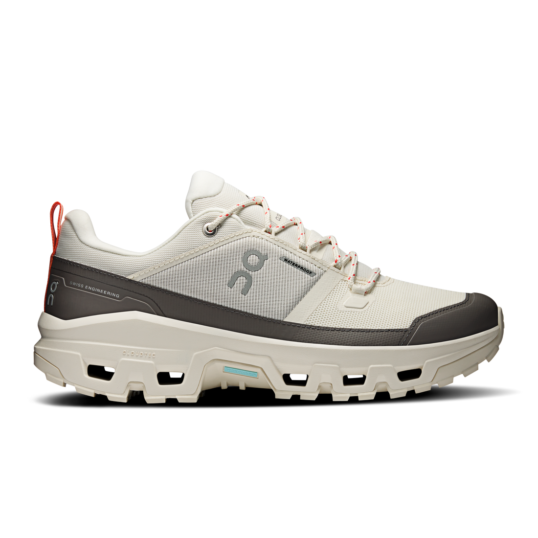 On Cloudrock Low Waterproof Ivory Ivory