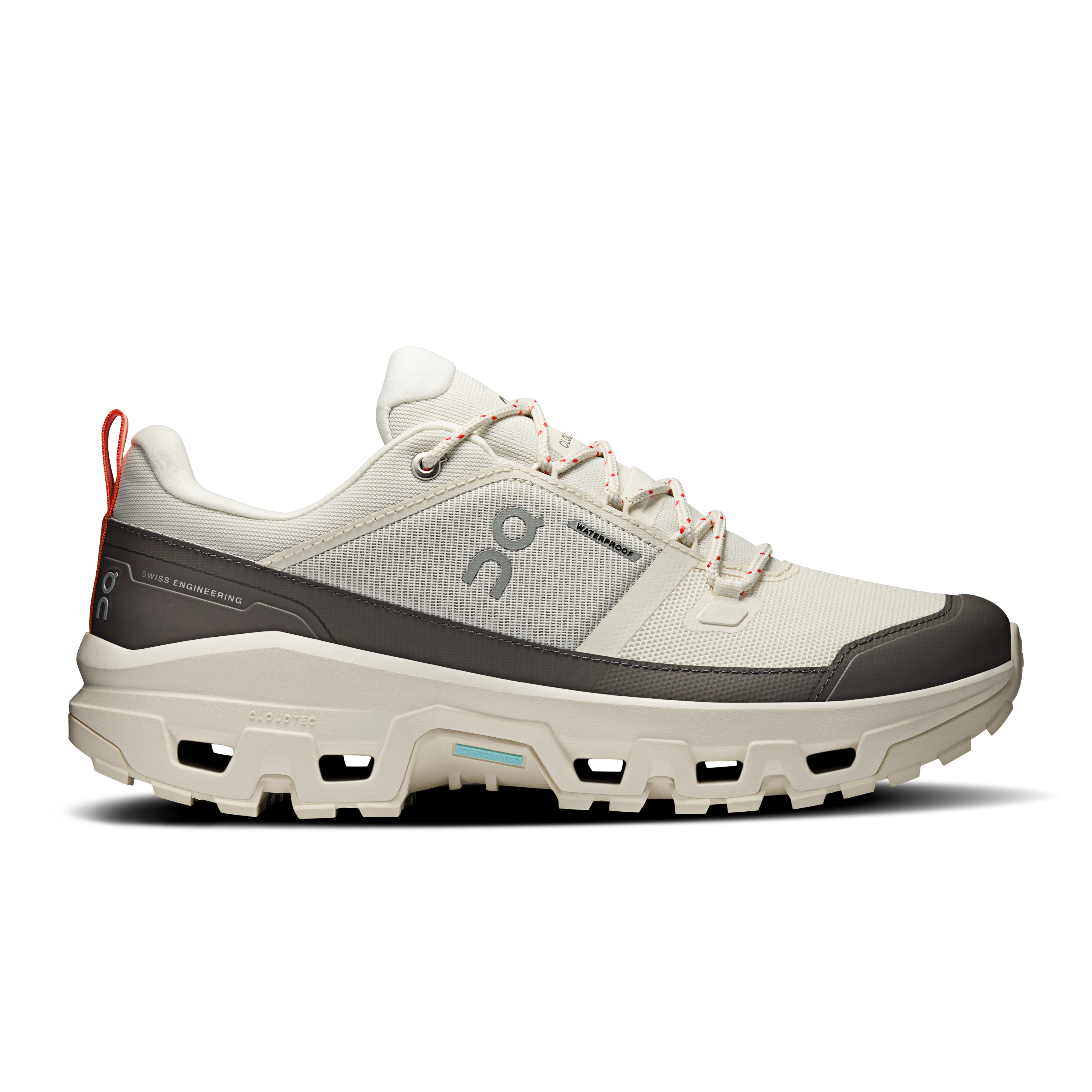 On Cloudrock Low Waterproof Ivory Ivory