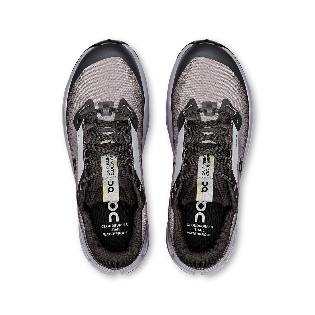 On Cloudsurfer Trail 2 Waterproof Black Lilac (Women'S)