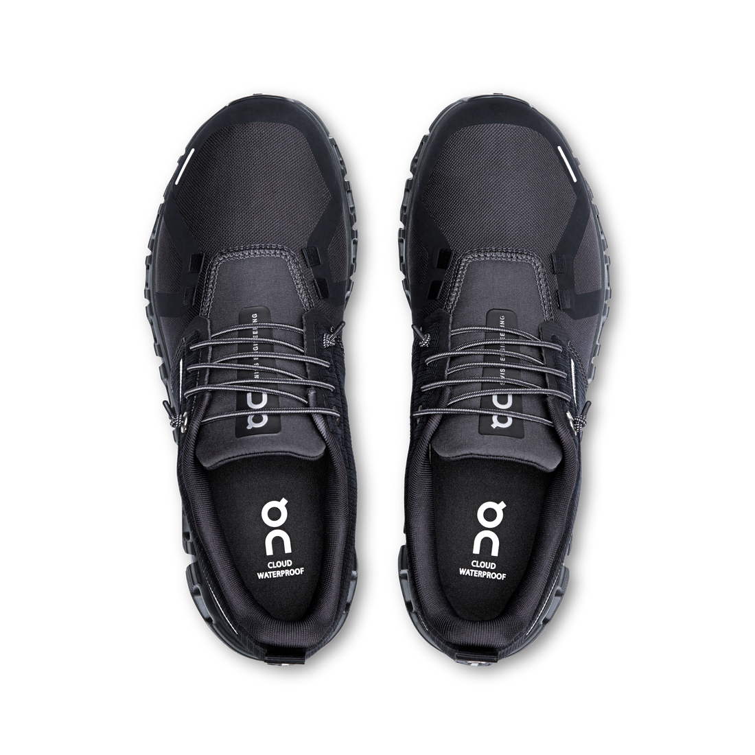 On Cloud 6 Waterproof Black Black (Women'S)
