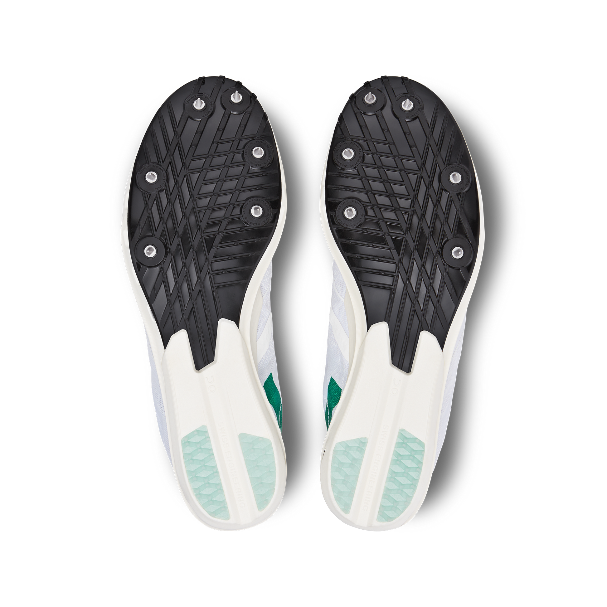 On Cloudspike 10000M Undyed White Mint