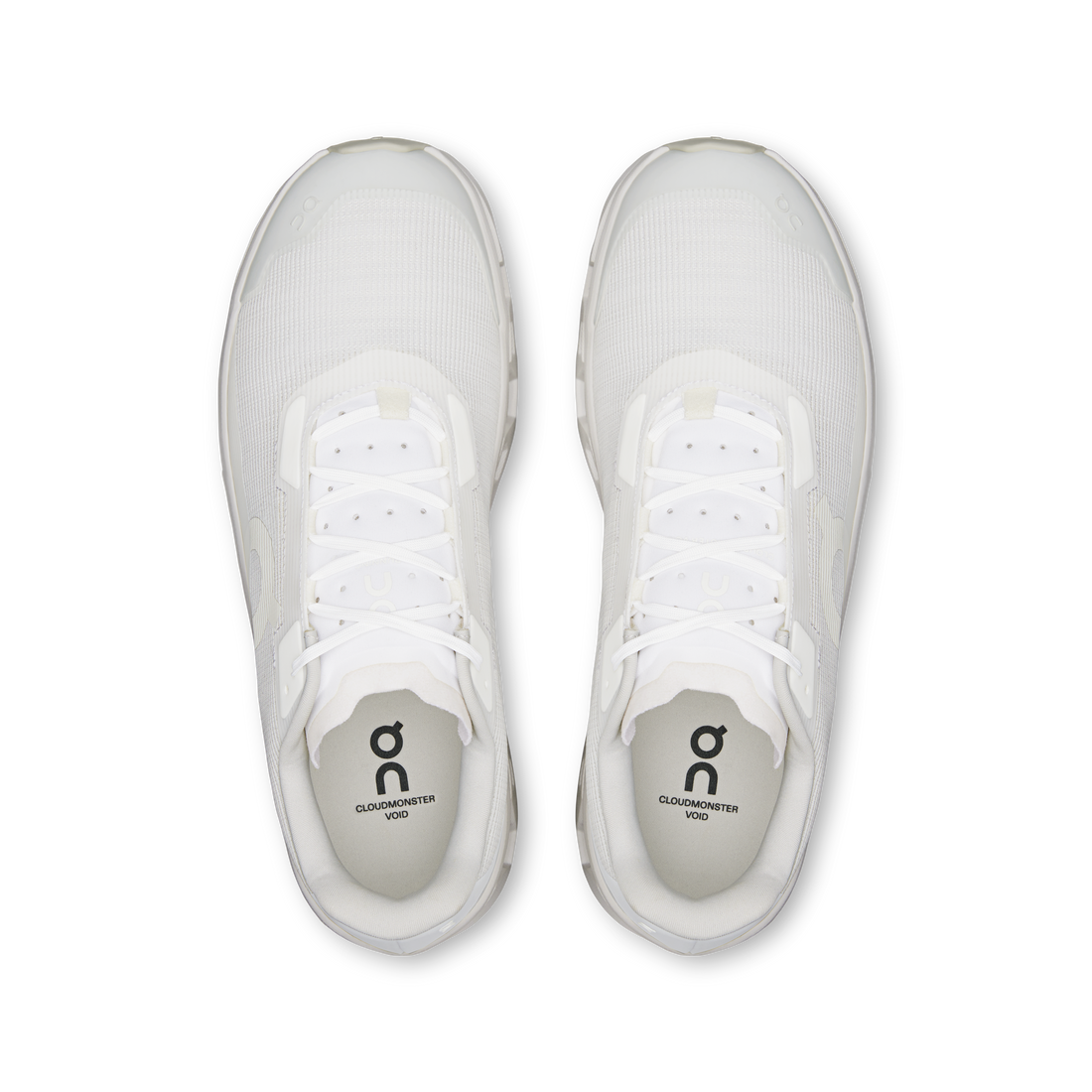 On Cloudmonster Void White White