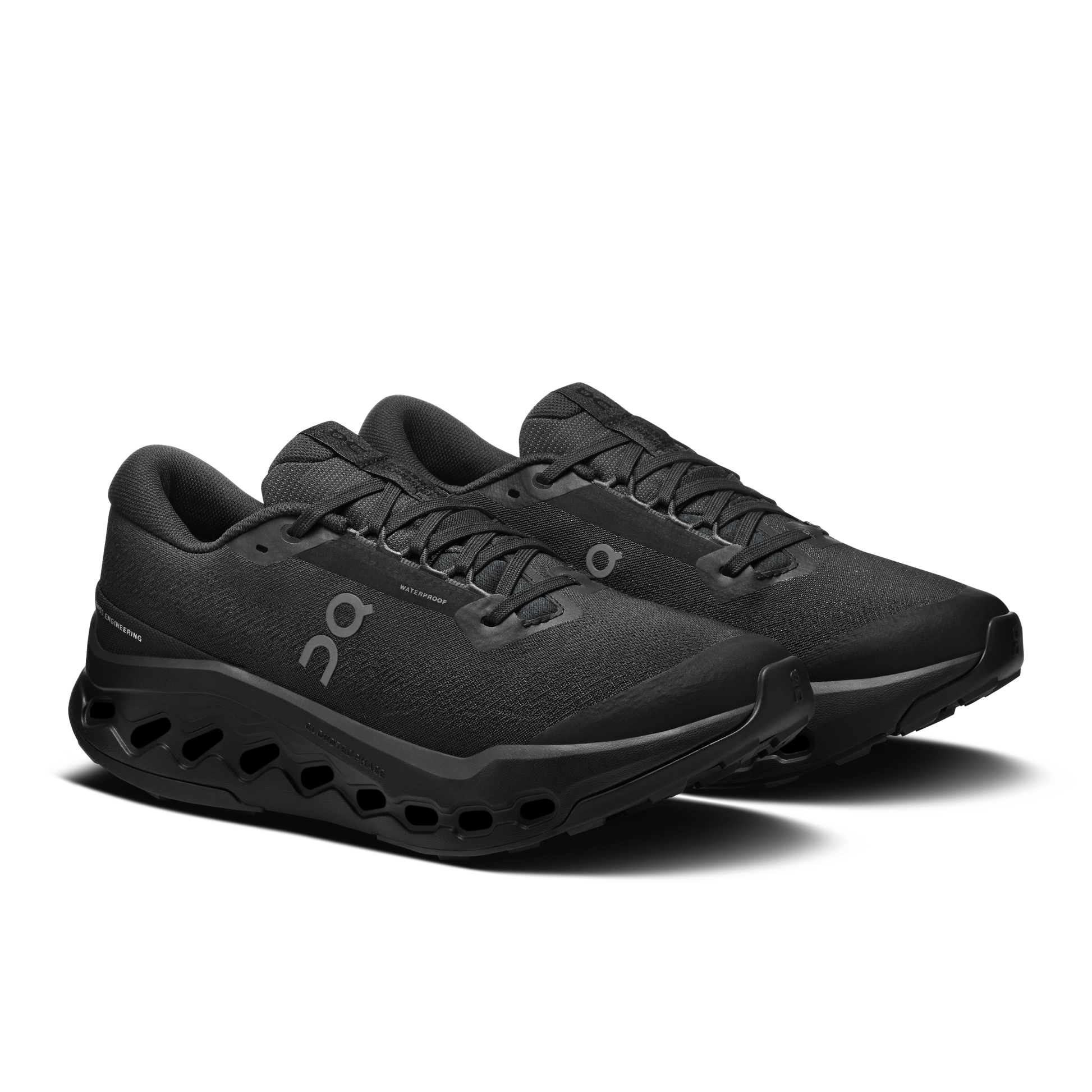 On Cloudsurfer Trail 2 Waterproof Black Black (Women'S)
