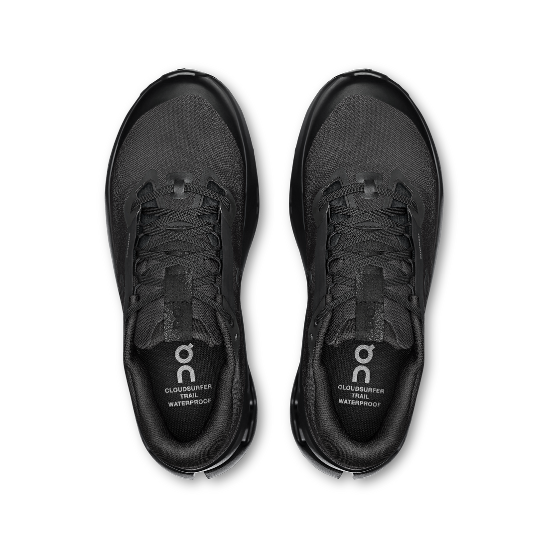 On Cloudsurfer Trail 2 Waterproof Black Black (Women'S)