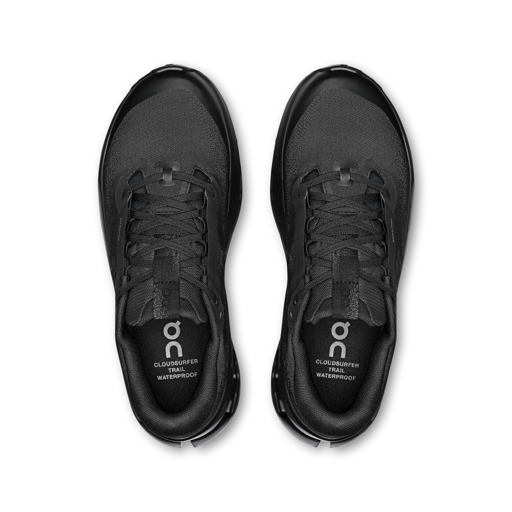 On Cloudsurfer Trail 2 Waterproof Black Black (Women'S)