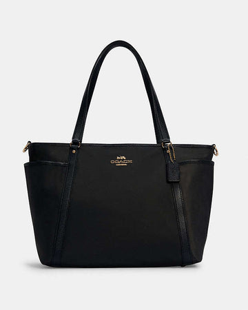 Baby Bag Non Leather-Gold-Black Non Leather-Gold-Black