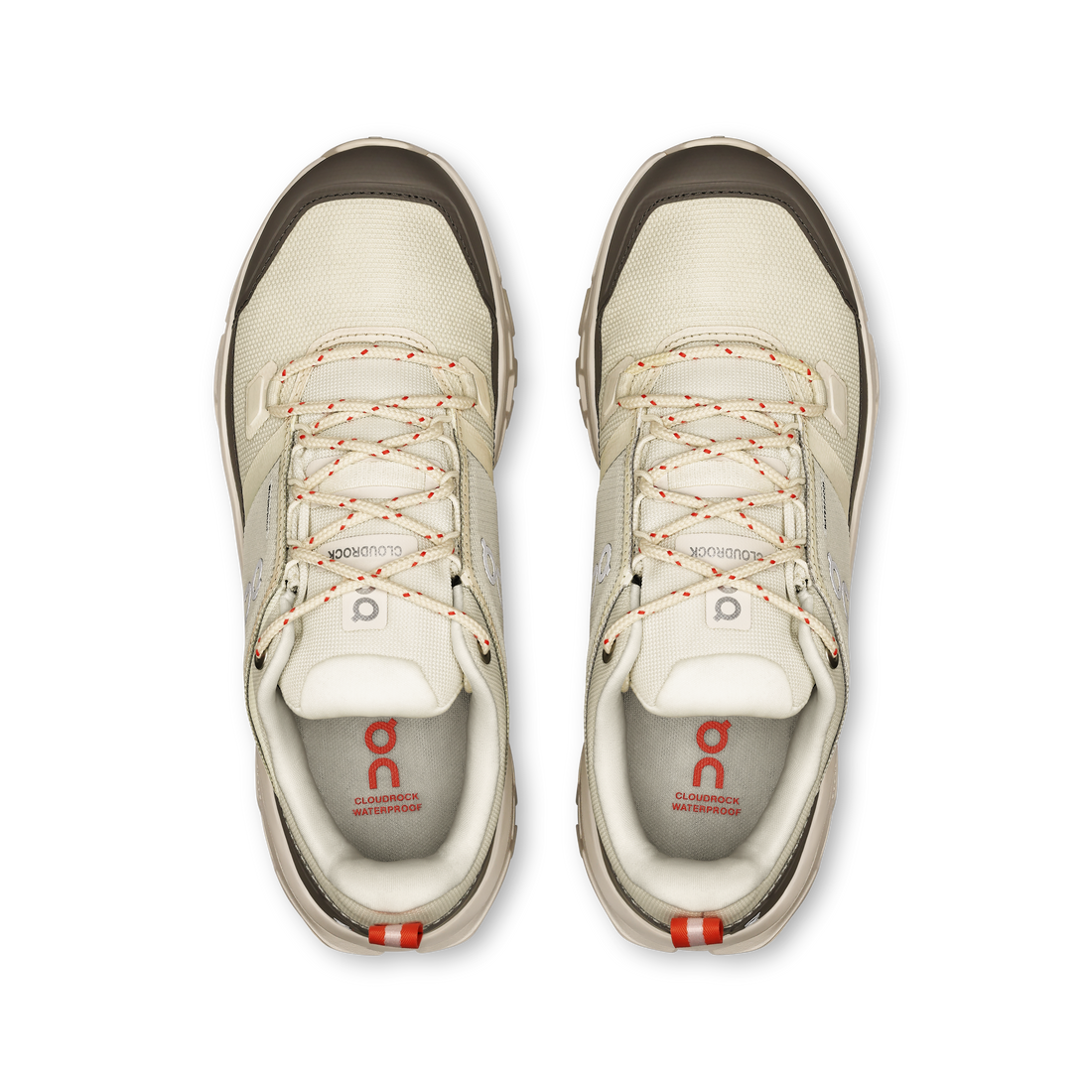 On Cloudrock Low Waterproof Ivory Ivory (Women'S)