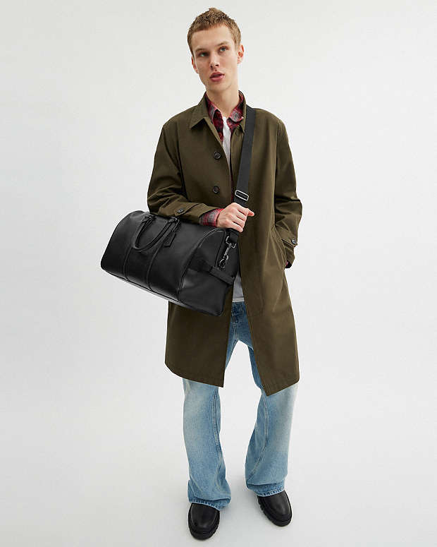 Venturer Bag Smooth Leather-Gunmetal-Black Smooth Leather-Gunmetal-Black