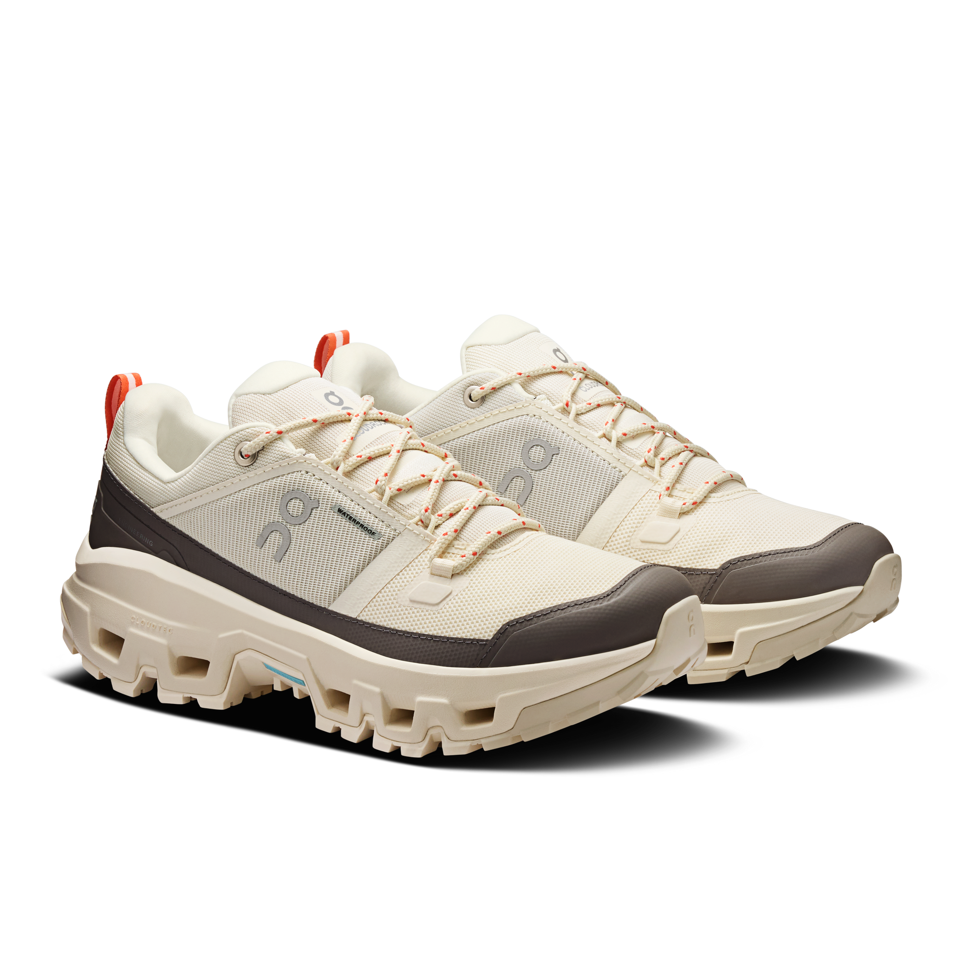 On Cloudrock Low Waterproof Ivory Ivory (Women'S)