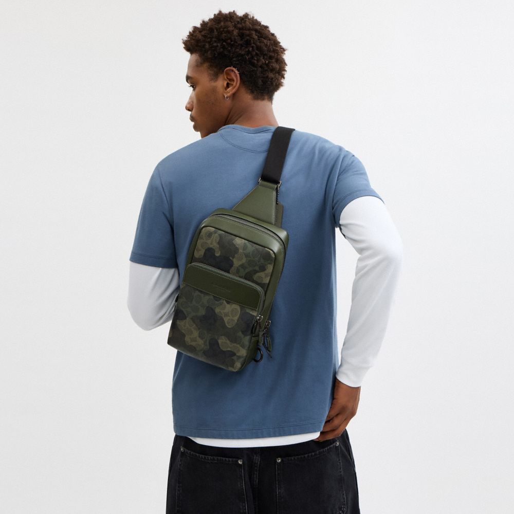 Coach Gotham Pack In Signature Camo Print Signature Camo