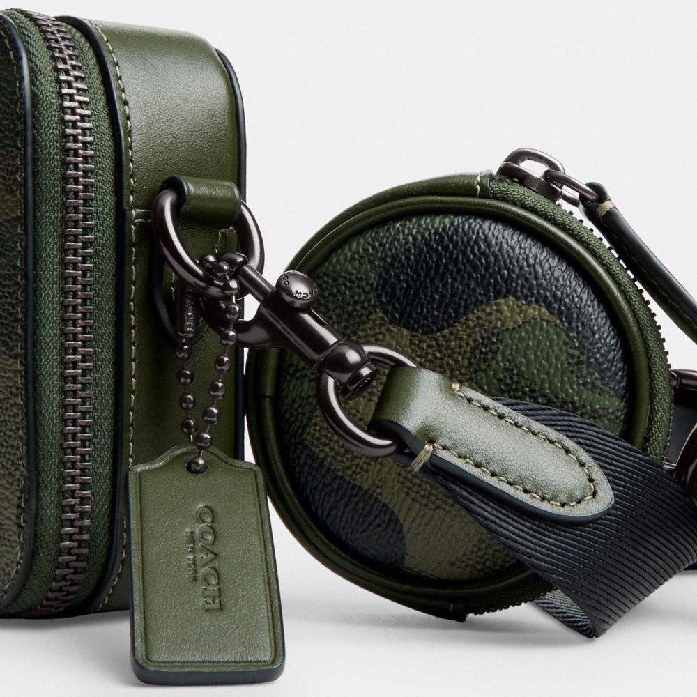 Coach Charter Slim Crossbody Bag In Signature Camo Print Signature Camo