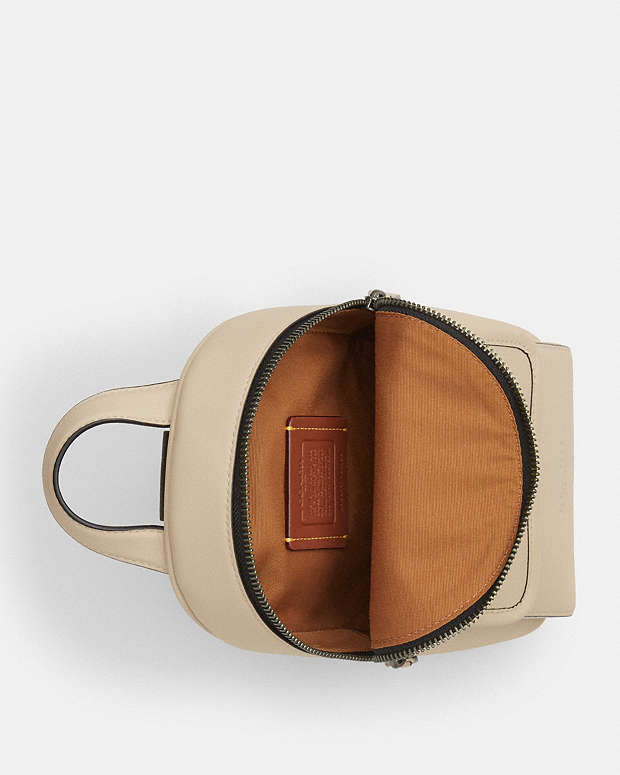 Small Turnlock Sling Pack Smooth Leather-Qb-Ivory Smooth Leather-Qb-Ivory