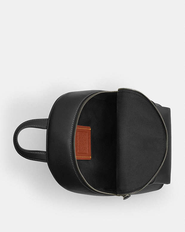 Turnlock Sling Pack Smooth Leather-Gunmetal-Black Smooth Leather-Gunmetal-Black