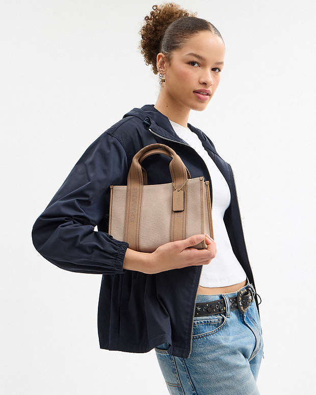 Smith Tote Bag 24 Canvas-Im-Dark Natural Multi Canvas-Im-Dark Natural Multi