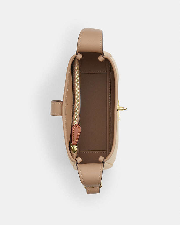 Hadley Mini Crossbody Bag With Signature Canvas Im-Dark Natural Multi Im-Dark Natural Multi