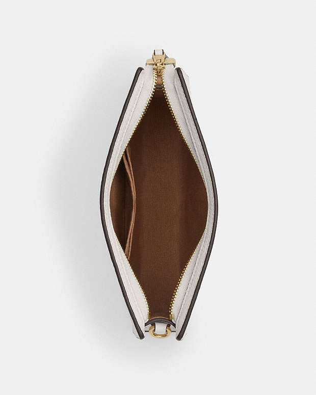 Slim Crossbody Bag Pebbled Leather-Gold-Chalk Pebbled Leather-Gold-Chalk