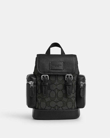 Sprint Sling Pack In Signature Jacquard Signature Jacquard-Silver-Charcoal-Black Signature Jacquard-Silver-Charcoal-Black