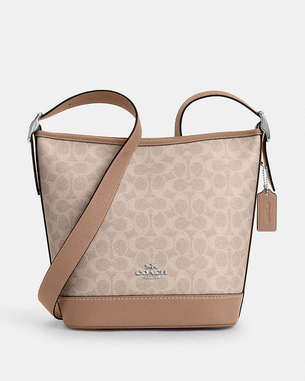 Jude Duffle Bag In Signature Canvas Signature Canvas-Silver-Sand-Taupe Signature Canvas-Silver-Sand-Taupe