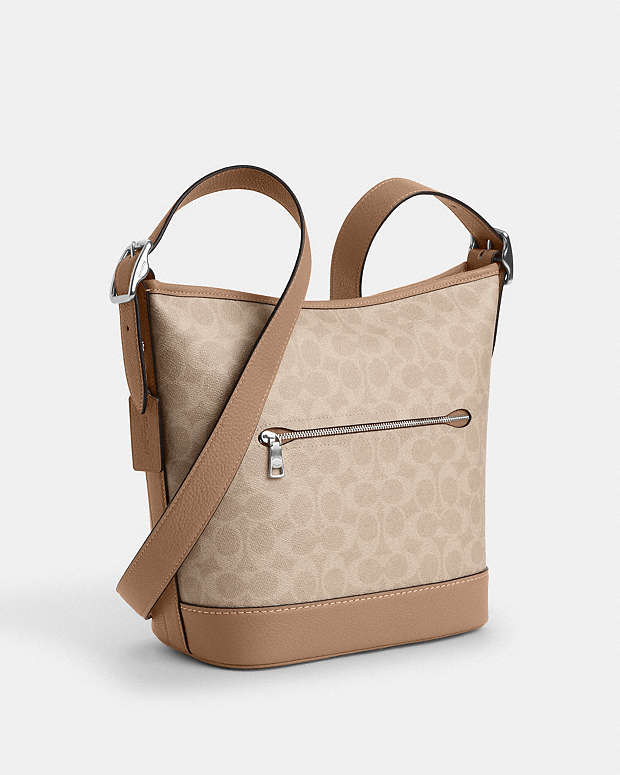 Jude Duffle Bag In Signature Canvas Signature Canvas-Silver-Sand-Taupe Signature Canvas-Silver-Sand-Taupe