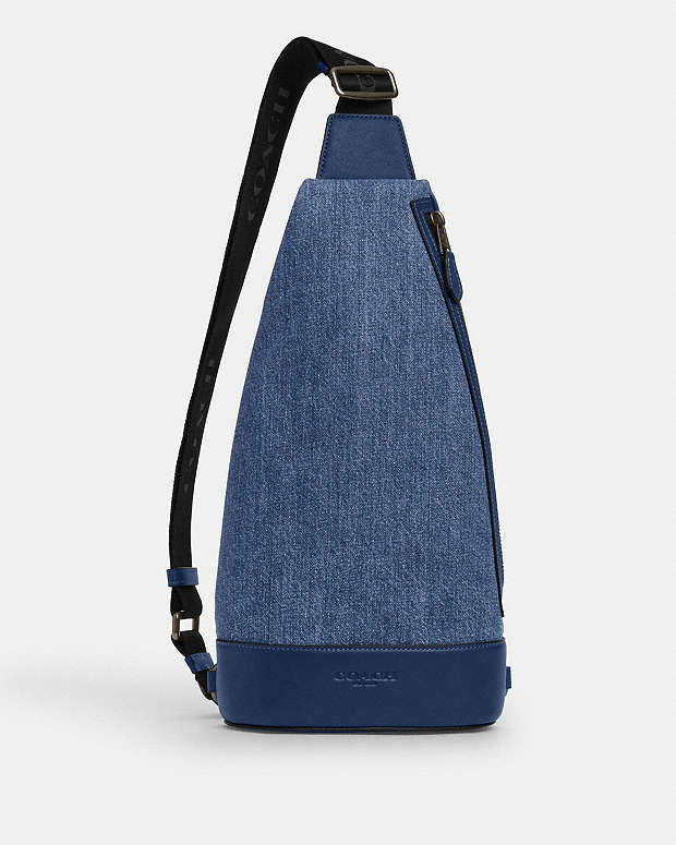 Dominic Sling Pack Denim-Qb-Denim-Deep Blue Denim-Qb-Denim-Deep Blue