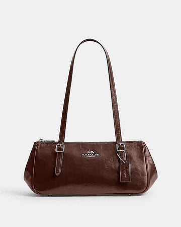 Asher Shoulder Bag Glazed Leather-Silver-Maple Glazed Leather-Silver-Maple