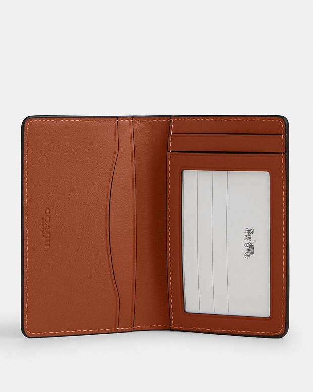 Id Card Wallet Smooth Leather-Tan Smooth Leather-Tan