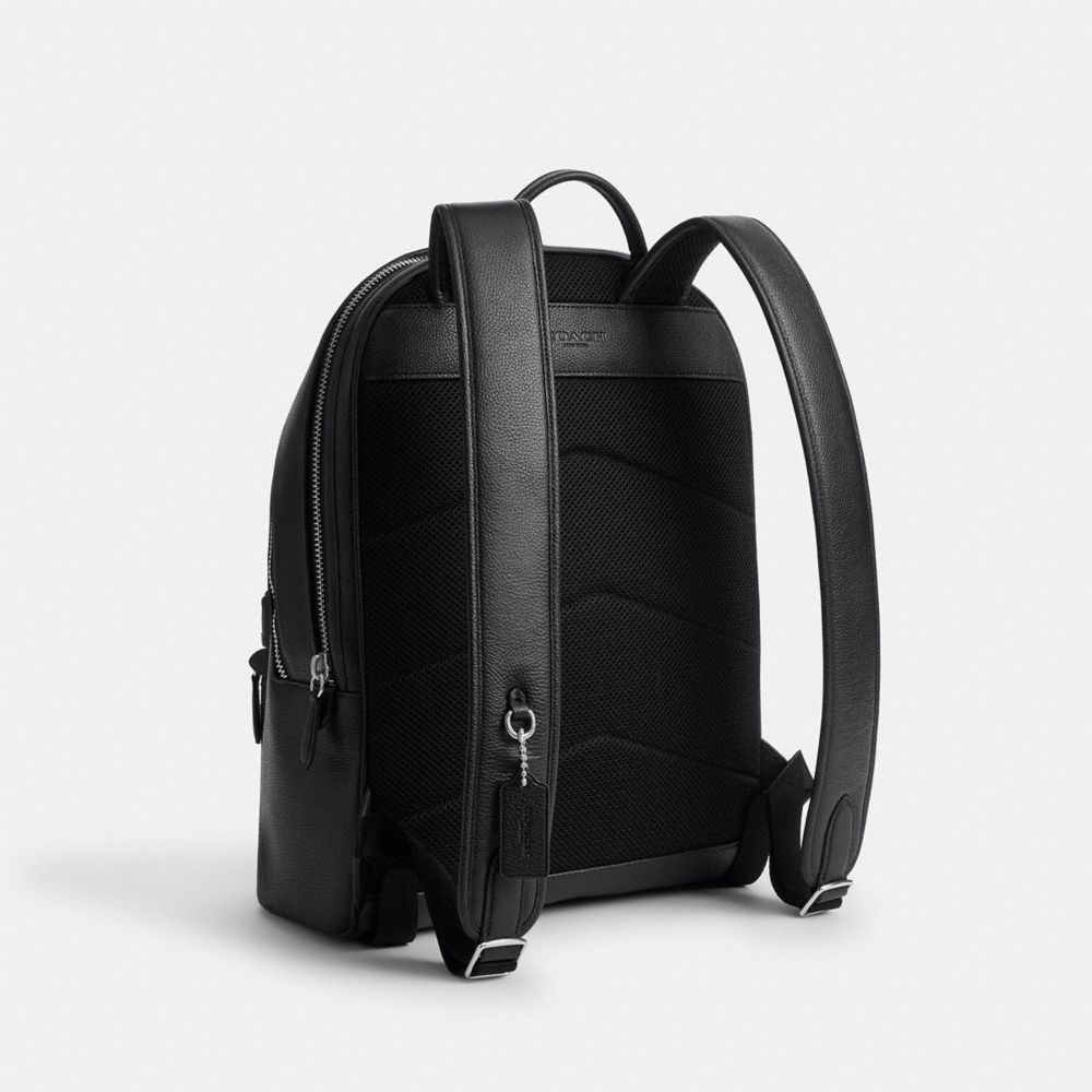 Coach Charter Backpack With Rad Coach Black