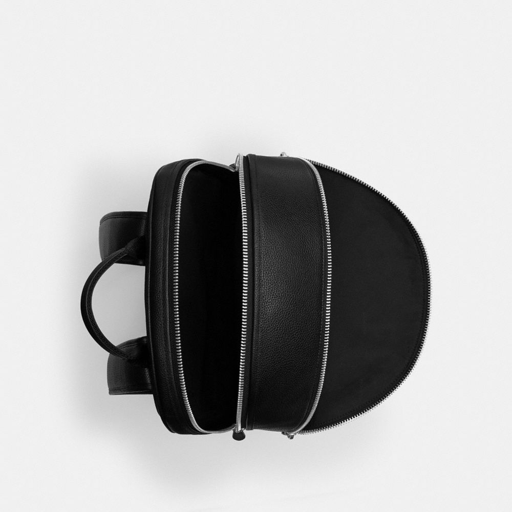 Coach Charter Backpack With Rad Coach Black