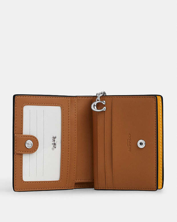 Snap Wallet With Floral Print Sv-Chalk-Buttercup Multi Sv-Chalk-Buttercup Multi