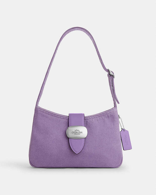 Eliza Shoulder Bag Denim-Silver-Iris Denim-Silver-Iris