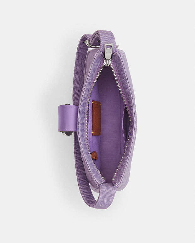 Eliza Shoulder Bag Denim-Silver-Iris Denim-Silver-Iris