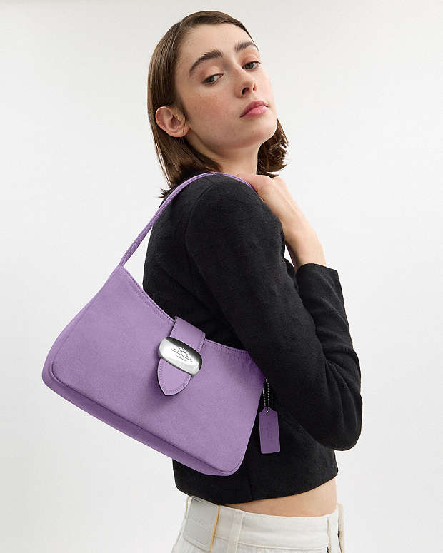 Eliza Shoulder Bag Denim-Silver-Iris Denim-Silver-Iris