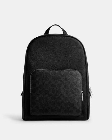 Wade Backpack In Signature Canvas Black Signature Black Signature