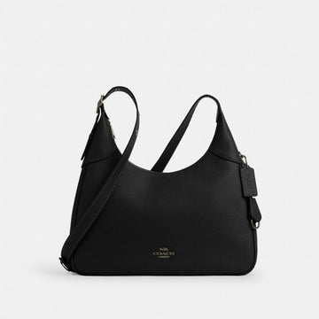 Coach Ella Shoulder Bag Gunmetal Black