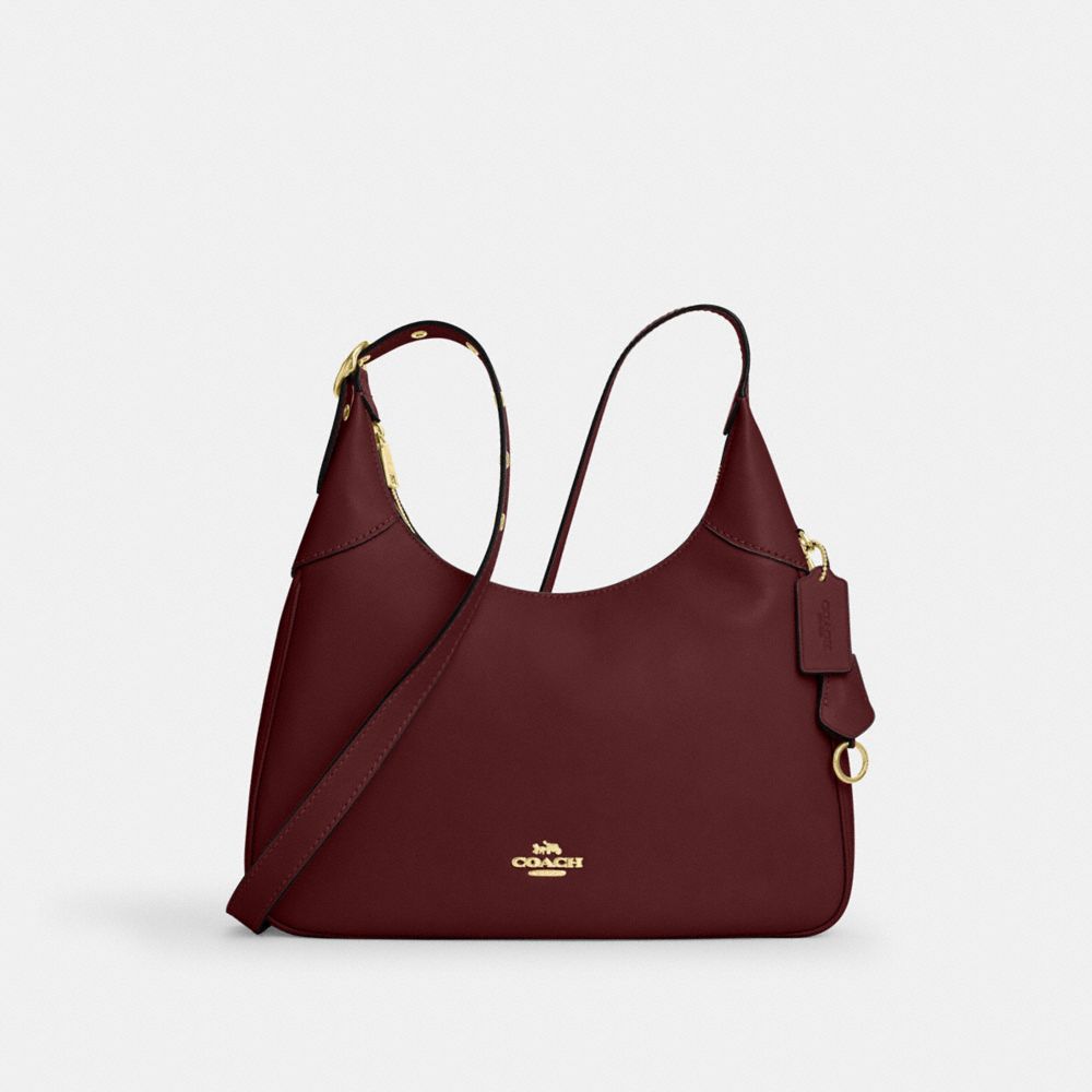 Coach Ella Shoulder Bag Im Maroon