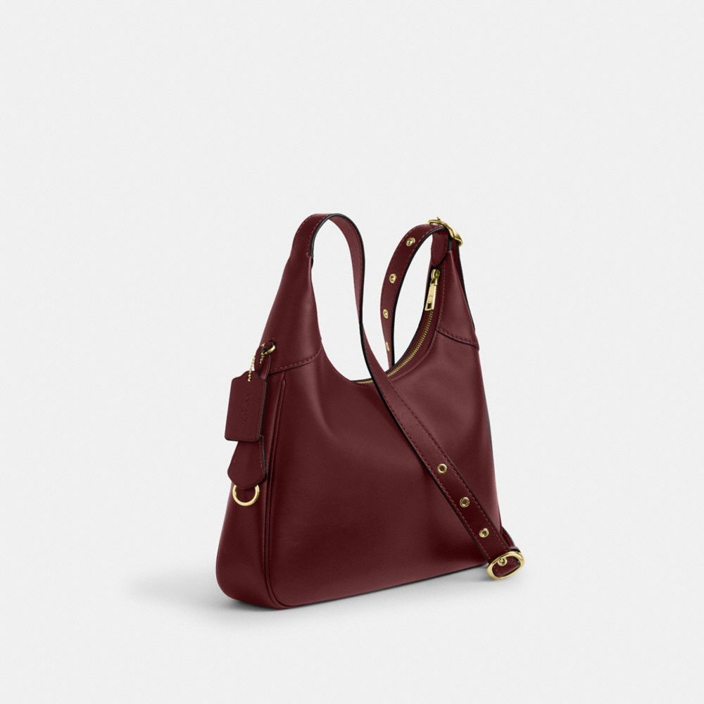 Coach Ella Shoulder Bag Im Maroon