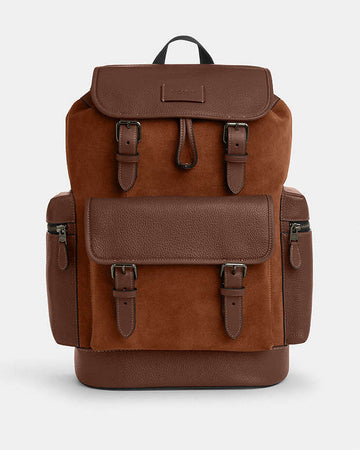 Sprint Backpack Suede-Qb-Cognac-Sienna Suede-Qb-Cognac-Sienna