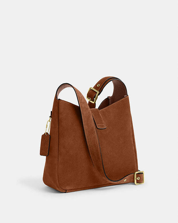 Hadley Convertible Crossbody Bag Suede-Gold-Sienna Suede-Gold-Sienna