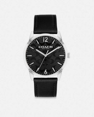 Keane Watch, 39 Mm Black Black